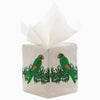Parrots In Love Tissue Box Cover by John Robshaw at Fig Linens and Home - 1