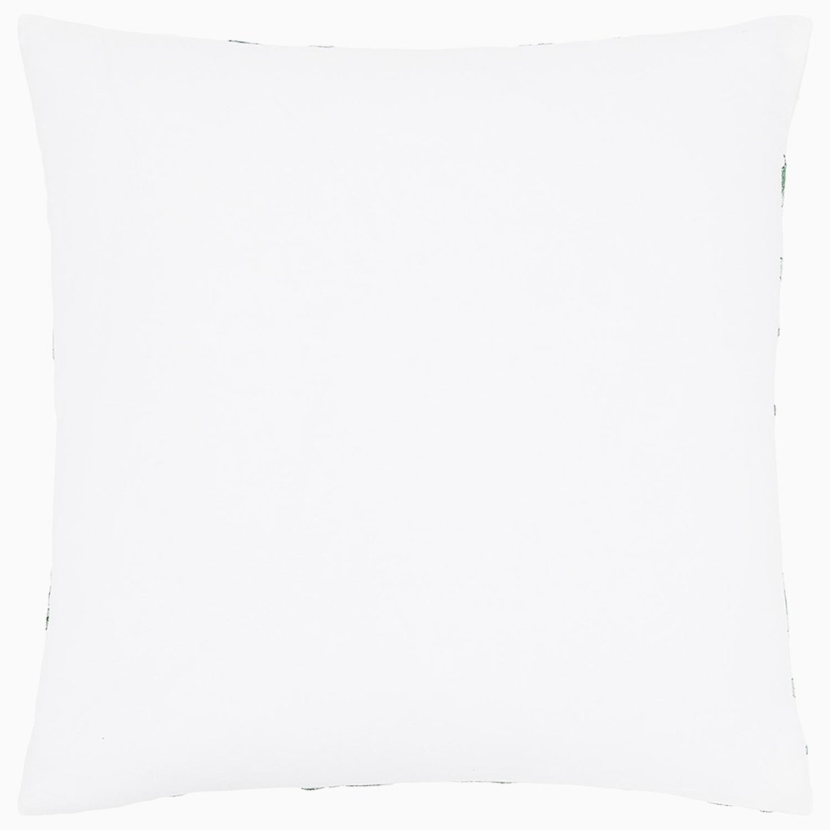 Rachana Sage Pillow by John Robshaw at Fig Linens and Home - Back of Pillow 2