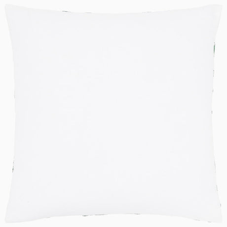 Rachana Sage Pillow by John Robshaw at Fig Linens and Home - Back of Pillow 2
