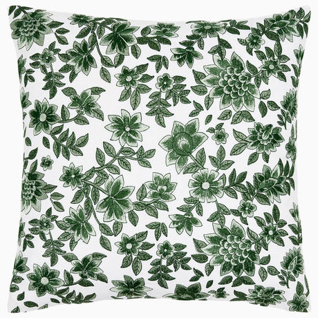 Rachana Sage Pillow by John Robshaw at Fig Linens and Home - 1