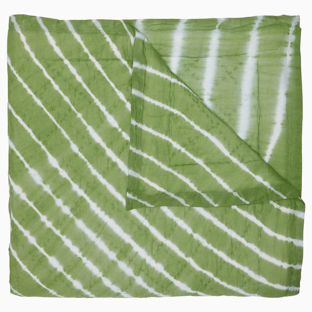 Sagar Sage Quilts by John Robshaw King Quilt Sage at FIG LINENS AND HOME 1