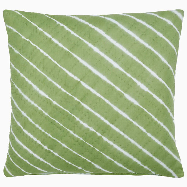 Sagar Sage Sham by John Robshaw Euro Sham Sage at FIG LINENS AND HOME 1