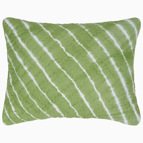 Sagar Sage Sham by John Robshaw King Sham Sage at FIG LINENS AND HOME 2