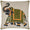 John Robshaw Spring Elephant Hand Painted Decorative Pillow - Front View at Fig Linens and Home