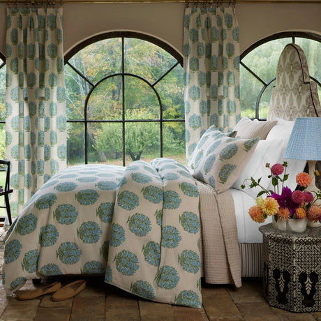 Vani Leaf Duvet Set | John Robshaw Bedding at Fig Linens and Home 1
