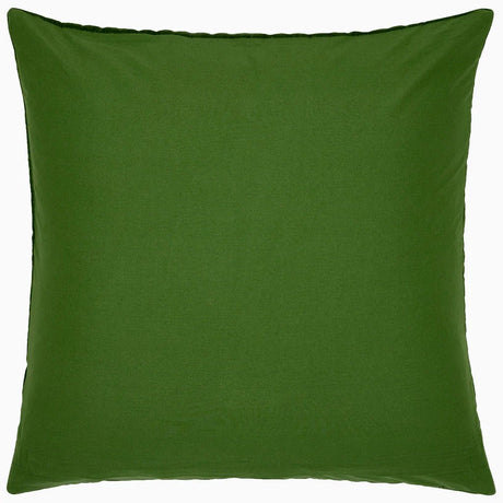 Euro Sham Reverse - John Robshaw Velvet Moss Quilted Green Bedding at Fig Linens and Home