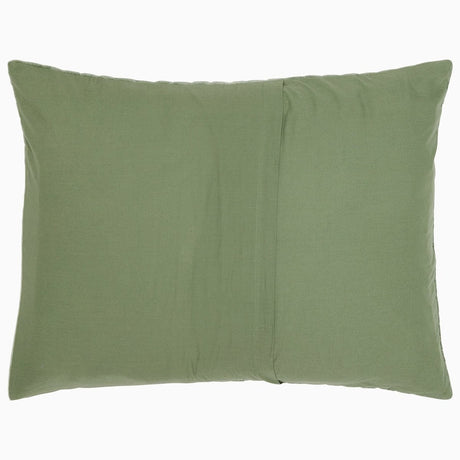 Velvet Sage Sham by John Robshaw at Fig Linens and Home - 2