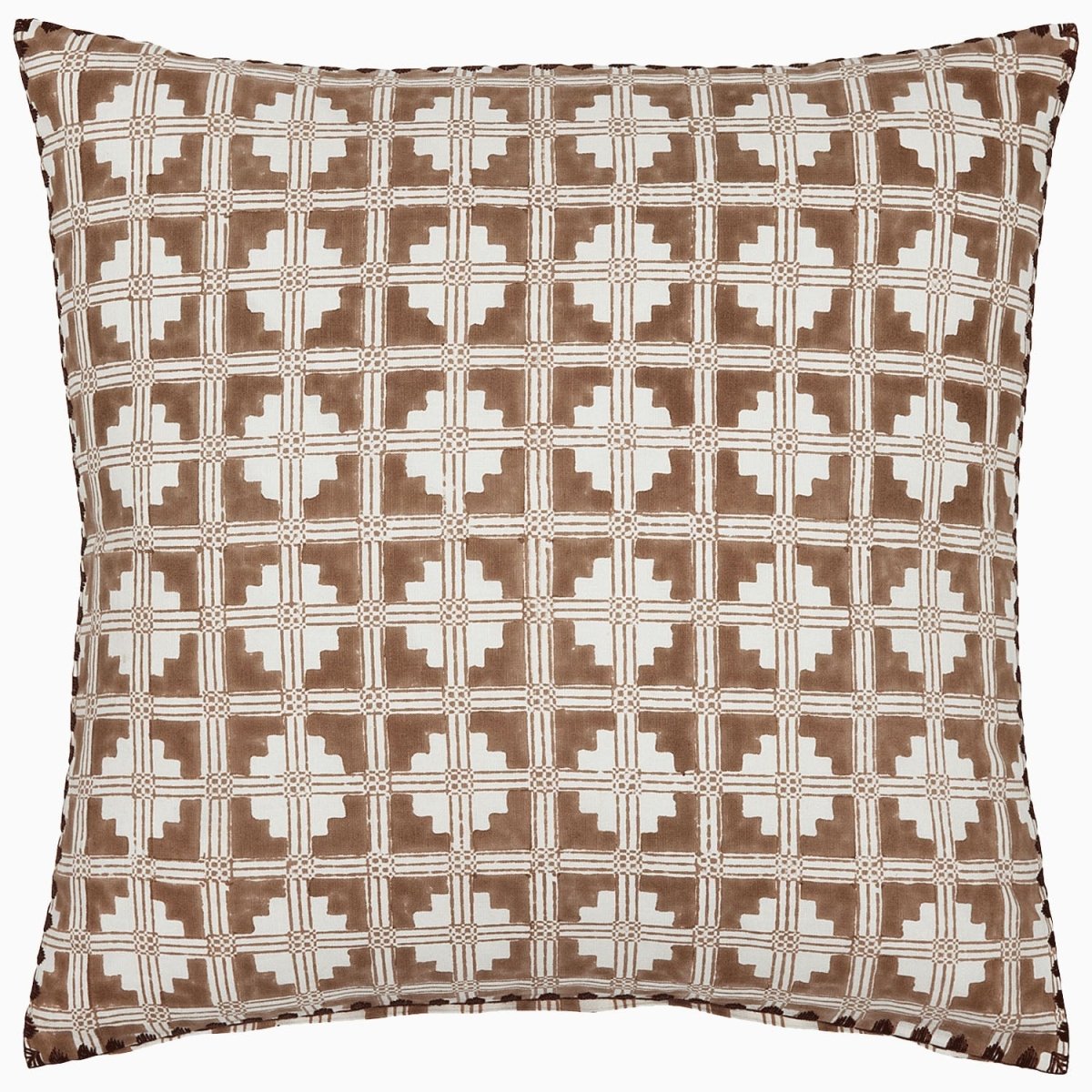 Yasha Decorative Pillow by John Robshaw at Fig Linens and Home - 1