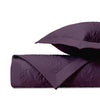 KASHMIR Quilted Coverlet in Purple by Home Treasures at Fig Linens and Home