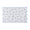 Floral Scallop Bath Mat by Kassatex in Cornflower Blue at Fig Linens and Home