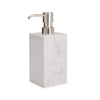 Lotion or Soap Dispenser - Marmol Bath Accessories by Kassatex in White at Fig Linens and Home