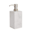 Lotion or Soap Dispenser - Marmol Bath Accessories by Kassatex in White at Fig Linens and Home