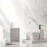 Marmol Bath Accessories by Kassatex in White at Fig Linens and Home