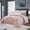 Walton Channel Velvet Quilt by Orchids Lux Home - Rose Pink Lifestyle