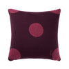 K Dot Bordeaux Decorative Pillow by Kenzo Paris - view 1