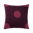 K Dot Bordeaux Decorative Pillow by Kenzo Paris - view 1