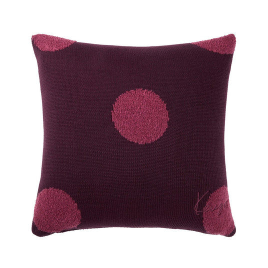 K Dot Bordeaux Decorative Pillow by Kenzo Paris - view 1