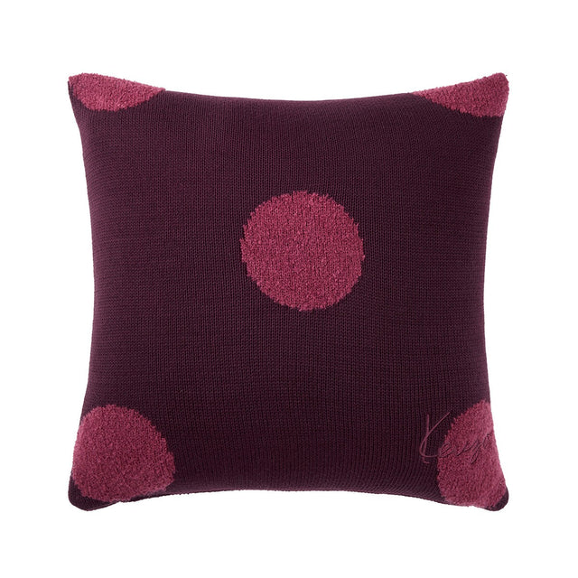 K Dot Bordeaux Decorative Pillow by Kenzo Paris - view 1