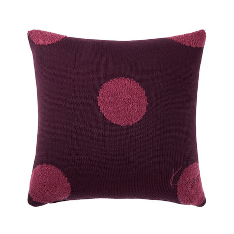 K Dot Bordeaux Decorative Pillow by Kenzo Paris - view 2