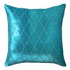 Arches Velvet Burnout Pillow Aruba Kevin O'Brien 18x18 Aruba at FIG LINENS AND HOME 1