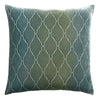 Arches Velvet Burnout Pillow Basil Kevin O'Brien 18x18 Basil at FIG LINENS AND HOME 1
