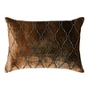 Arches Velvet Burnout Pillow Copper Ivy Kevin O'Brien 14x20 Copper Ivy at FIG LINENS AND HOME 2