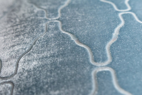 Arches Velvet Burnout Pillow Dusk Kevin O'Brien 14x20 Dusk at FIG LINENS AND HOME 3