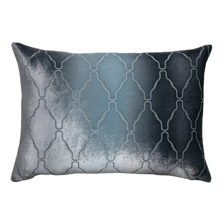 Arches Velvet Burnout Pillow Dusk Kevin O'Brien 14x20 Dusk at FIG LINENS AND HOME 2