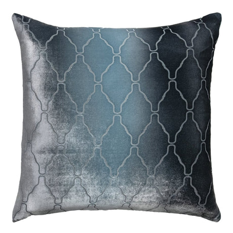 Arches Velvet Burnout Pillow Dusk Kevin O'Brien 18x18 Dusk at FIG LINENS AND HOME 1