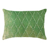 Arches Velvet Burnout Pillow Grass Kevin O'Brien 14x20 Grass at FIG LINENS AND HOME 2