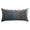 Arches Velvet Burnout Pillow Gunmetal Kevin O'Brien 12x24 Gunmetal at FIG LINENS AND HOME 2