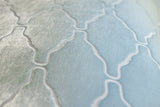 Arches Velvet Burnout Pillow Ice Kevin O'Brien 14x20 Ice at FIG LINENS AND HOME 3