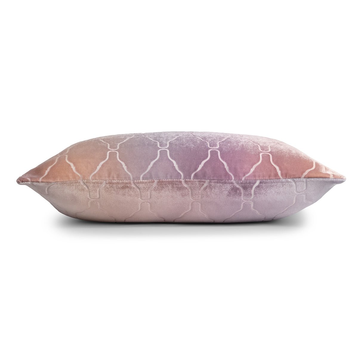 Arches Velvet Burnout Pillow Opal Kevin O'Brien 14x20 Opal at FIG LINENS AND HOME 5