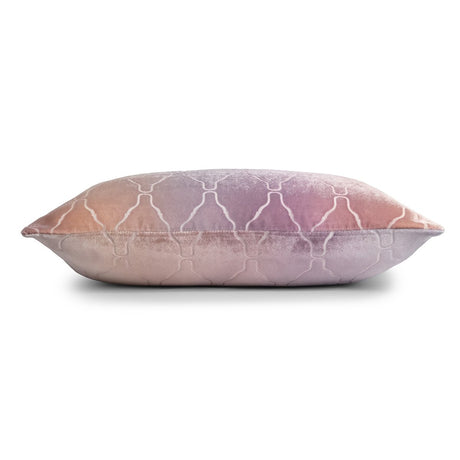 Arches Velvet Burnout Pillow Opal Kevin O'Brien 14x20 Opal at FIG LINENS AND HOME 5