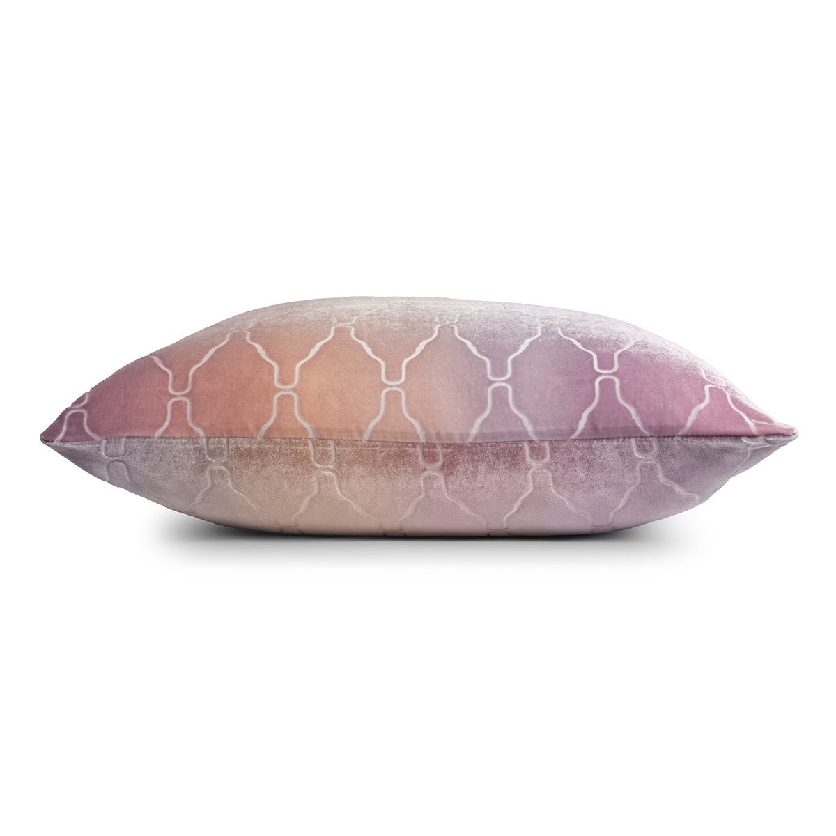 Arches Velvet Burnout Pillow Opal Kevin O'Brien 14x20 Opal at FIG LINENS AND HOME 4