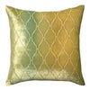 Arches Velvet Burnout Pillow Scallion Kevin O'Brien 18x18 Scallion at FIG LINENS AND HOME 1