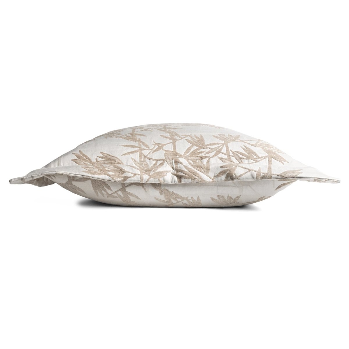Euro Sham Side- Kevin O'Brien Bamboo Taupe Bedding at Fig Linens and Home