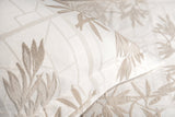 Fabric Swatch Detail- Kevin O'Brien Bamboo Taupe Bedding at Fig Linens and Home