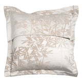 Euro Sham Reverse- Kevin O'Brien Bamboo Taupe Bedding at Fig Linens and Home
