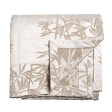 Queen Coverlet - Kevin O'Brien Bamboo Taupe Bedding at Fig Linens and Home