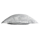 Euro Sham Side - Baroque Platinum Bedding by Kevin O'Brien at Fig Linens and Home