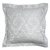 Euro Sham Reverse - Baroque Platinum Bedding by Kevin O'Brien at Fig Linens and Home