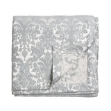 King Coverlet - Baroque Platinum Bedding by Kevin O'Brien at Fig Linens and Home