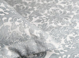 Baroque Platinum Coverlets by Kevin O'Brien | Bedding at Fig Linens and Home 3