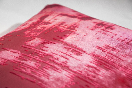 Brush Stroke Boysenberry Velvet Pillows by Kevin O'Brien Studio at Fig Linens and Home - View 2