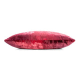 Brush Stroke Boysenberry Velvet Pillows by Kevin O'Brien Studio at Fig Linens and Home - View 3