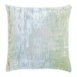 Brushstroke Velvet Burnout Pillow Ice Kevin O'Brien 18x18 Ice at FIG LINENS AND HOME 1