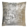 Brushstroke Velvet Burnout Pillow Nickel Kevin O'Brien 18x18 Nickel at FIG LINENS AND HOME 7