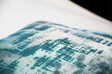 Brushstroke Velvet Burnout Pillow Pacific Kevin O'Brien 24x24 Pacific at FIG LINENS AND HOME 6