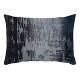 Brushstroke Velvet Burnout Pillow Smoke Kevin O'Brien 14x20 Smoke at FIG LINENS AND HOME 2